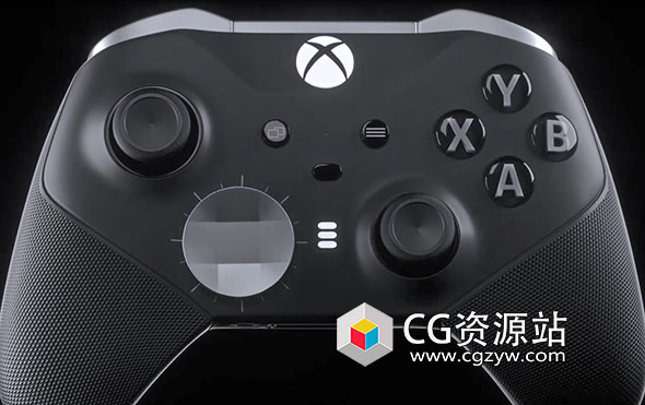 C4D Octane渲染器游戏手柄高级硬表面建模渲染教程 V2