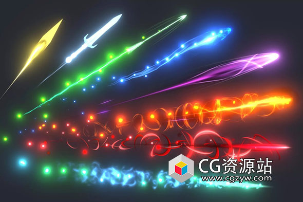 Unity粒子特效AAA 程式化射弹 Vol.1