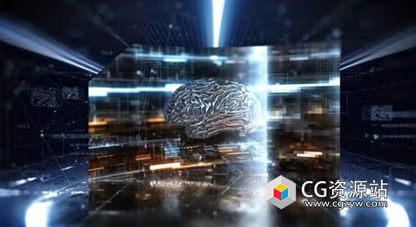 AE模板-E3D科技感冷酷氛围电影游戏开场 Hyper Cleft