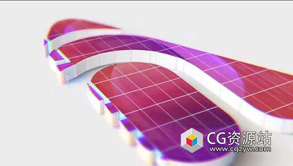 AE模板-三维立体方块logo动画 3D Logo Reveal