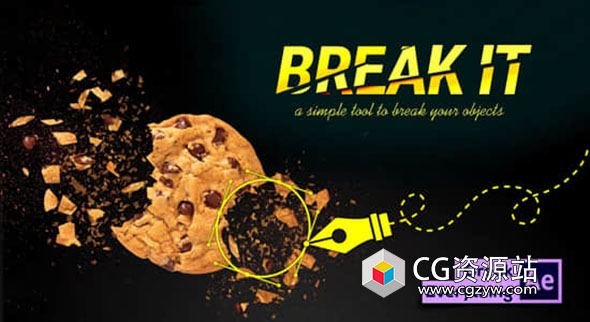 自定义破碎AE脚本 Break It V1.5.0 + 使用教程