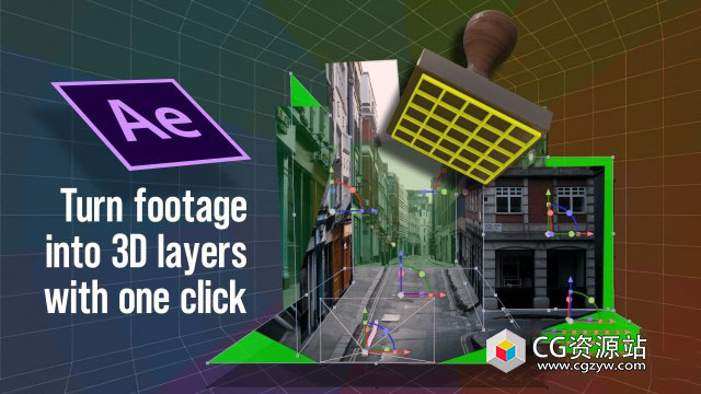 AE三维视频跟踪区域复制印章脚本 3D Plane Stamp V1.7 + 使用教程