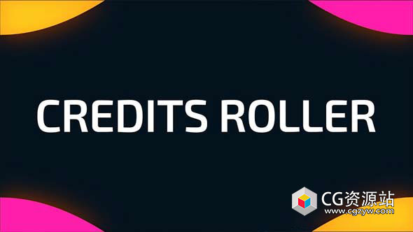 AE脚本-电影片尾文字标题动画设计动画 Credits Roller v1.2.3 Win/Mac+使用教程
