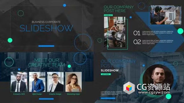 AE模板-企业促销商务包装宣传片头 Corporate Promo Pack