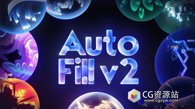 AE插件-图层边界自动填充路径生长动画 AutoFill v2.0.2 Win破解版 + 使用教程