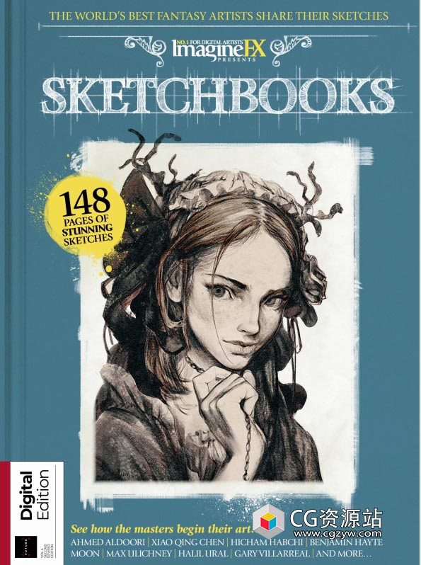 ImagineFX手绘素描杂志第4卷第2修订版2023-图片1