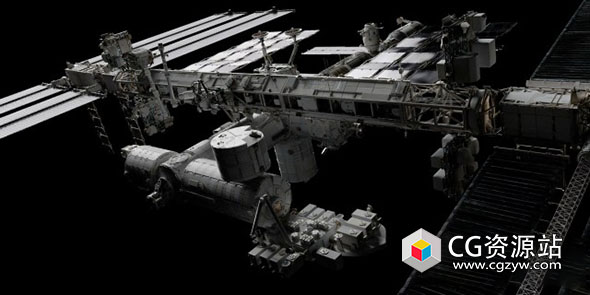 国际空间站3D模型 International Space Station