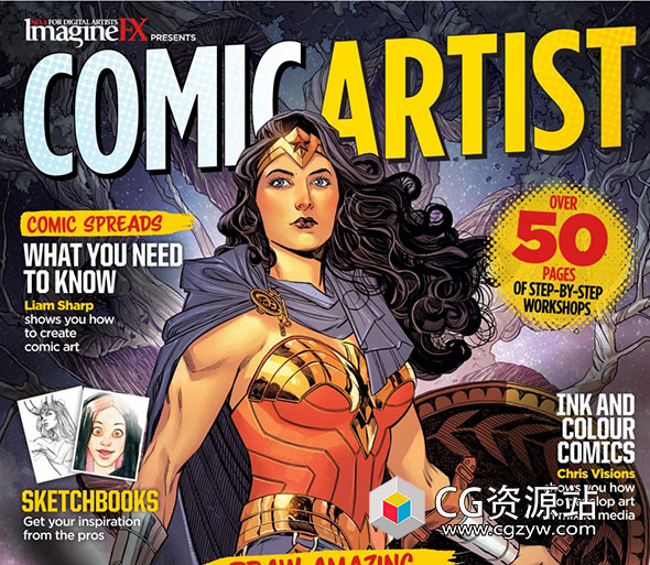 ImagineFX Presents – 漫画艺术2023年第11版