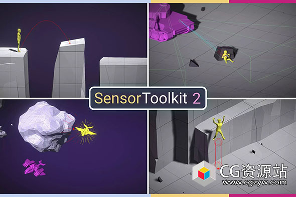 Unity传感器工具包 SensorToolkit 2 v2.5.4