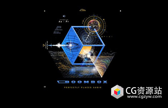 AE PR音效素材脚本 Mt.Mograph Boombox v27 + 音效包