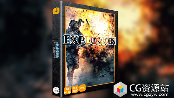 1209种玻璃破碎木材撕裂科幻水下爆炸无损音效 Explosion SFX Pack