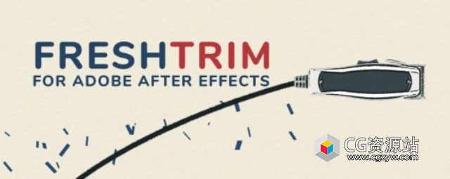 图层自动剪切排列AE插件 Fresh Trim v2.0