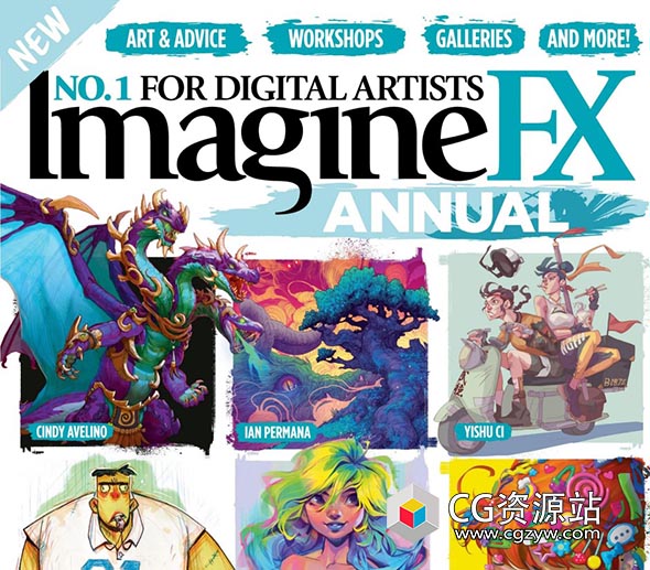 ImagineFX 科幻数字艺术杂志年刊第7卷2023年