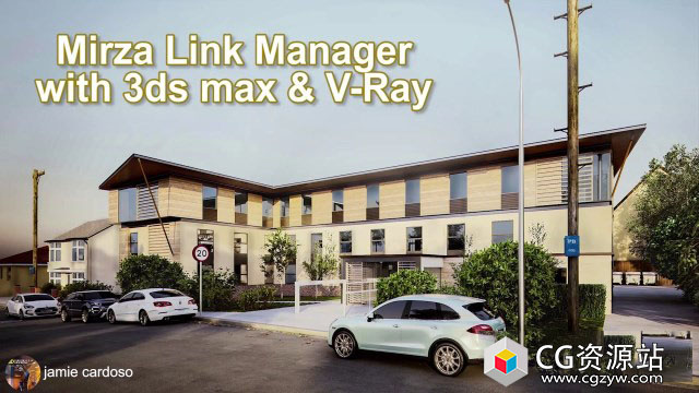 BIM/CAD模型导入实时更新3DS MAX插件 Mirza Link Manager v2.5.8