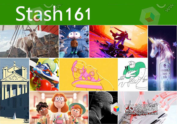 2023年 Stash 161期CG创意电视栏目包装参考广告视频动画短片合集