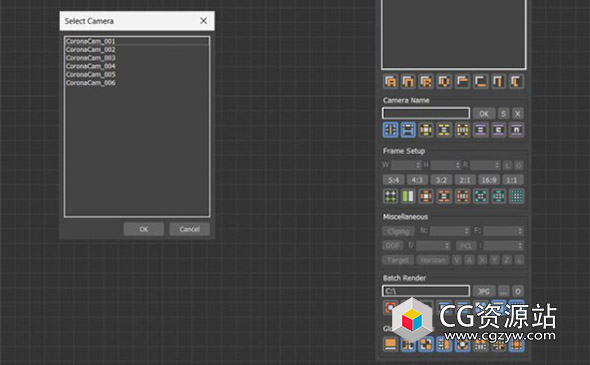 3DS MAX智能摄像机视角插件 Smart Camera View v3.99