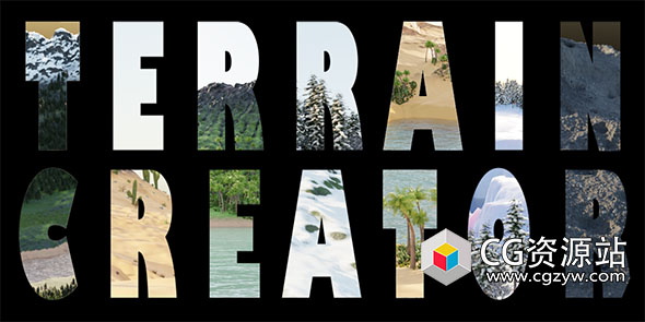 Blender自然地形制作插件 Terrain Creator V1.2