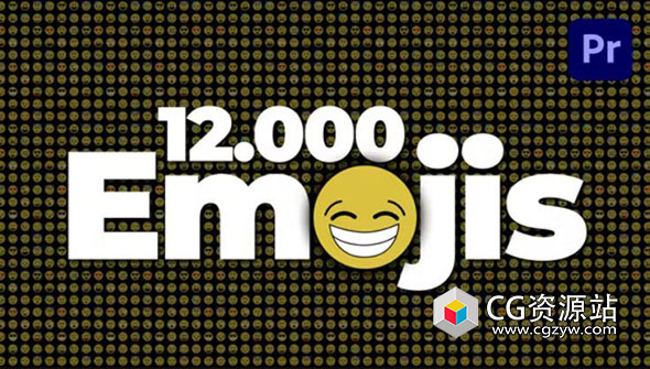 AE+PR模板-12000个Emojis表情动画工具包 12000 Emojis Creator Pack