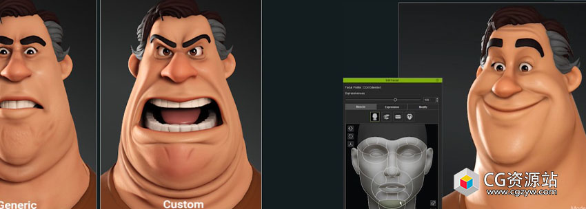 Character Creator 4 脸部工具插件 ZBrush Face Tools v1.05破解版-图片7