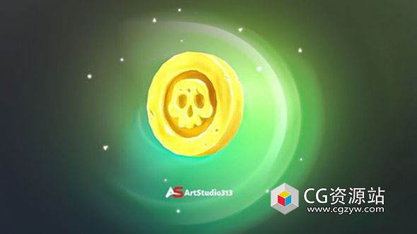 Blender低多边形建模手绘和动画视频教程