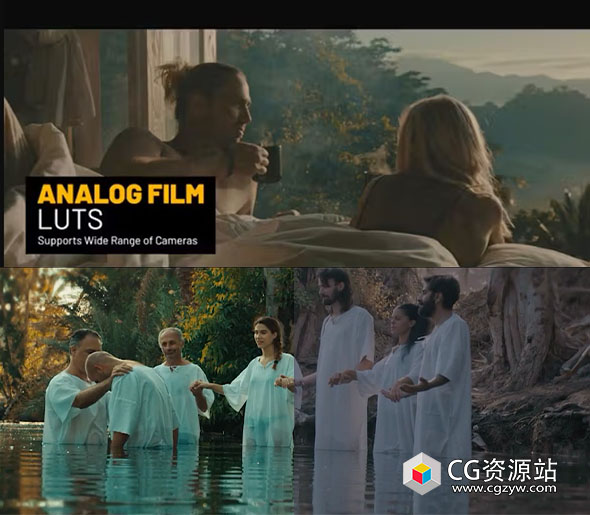 FCPX插件-模拟胶片颜色LUT视频调色预设 Analog Film Color LUTs