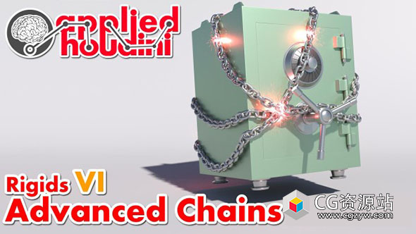 Houdini铁链保险箱动画特效刚体教程+中文字幕