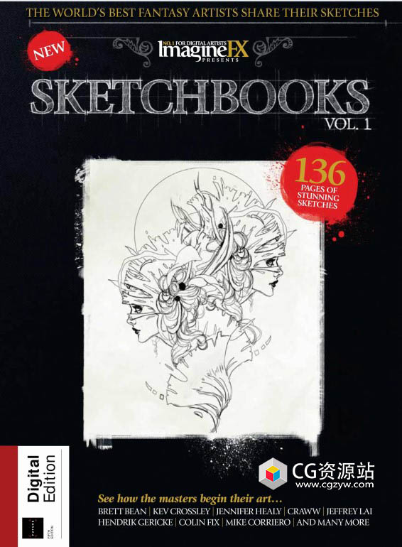 ImagineFX手绘素描杂志第1卷2023年第5修订版-图片1