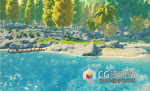 Unity程式化水着色器 Stylized Water 3 v3.0.1