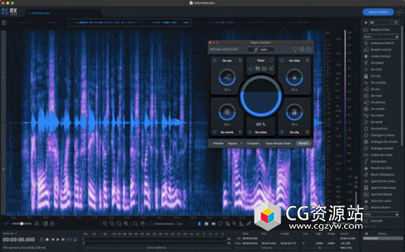专业后期音频修复处理软件 iZotope RX 11 Audio Editor Advanced v11.1.0 Win/Mac