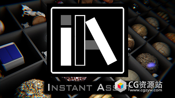 选取模型导入导出成预设Blender插件 Instant Asset V1.0.5