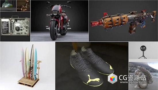 PBR游戏3D模型捆绑包 2023年10月2日