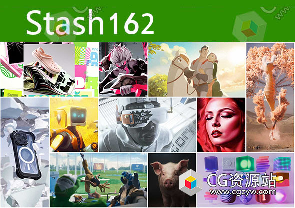 2023年 Stash 162期CG创意电视栏目包装参考广告视频动画短片合集