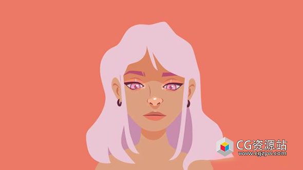 扁平化动态图形MG动画AE教程+英文字幕