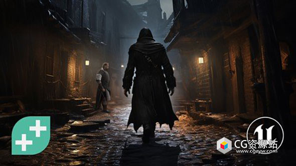 UE5中蓝图制作潜行风格游戏视频教程