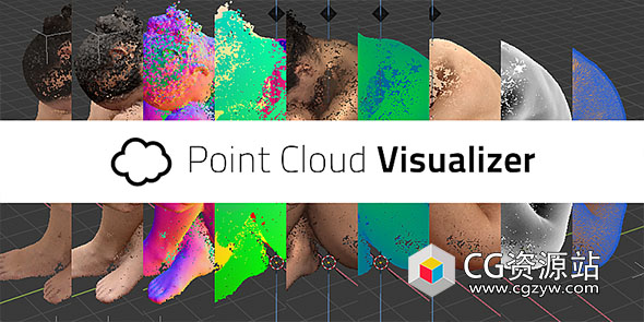 Blender点云数据渲染可视化工具 Point Cloud Visualizer v3.0.0.12