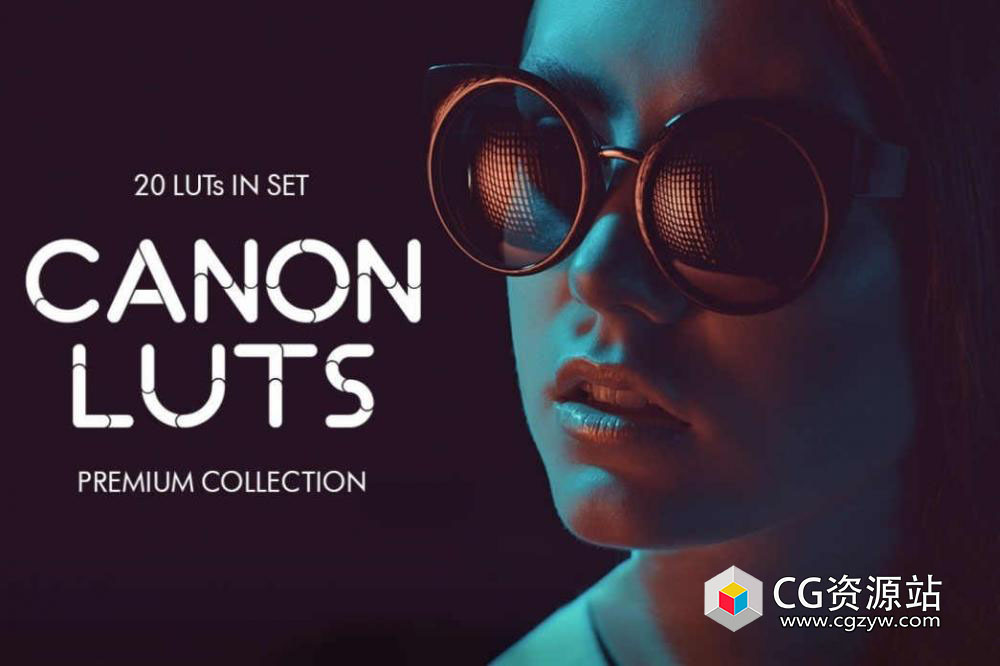 20个佳能色彩分级LUTs视频调色预设 Premium Canon LUTs-图片1