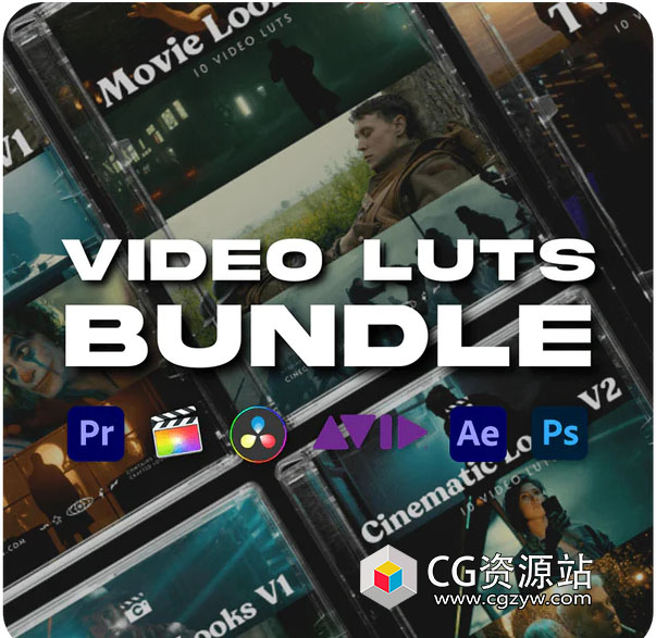 50组电影外观色彩分级LUT调色预设 The Full LUT Bundle-图片1