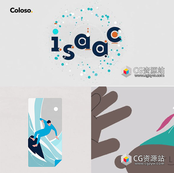 Coloso AE制作动态图形MG动画基础教程+中英文字幕-图片1