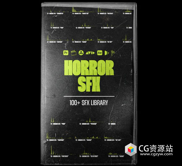 100个恐怖惊悚电影无损音效包 Tropic Colour – HORROR SFX