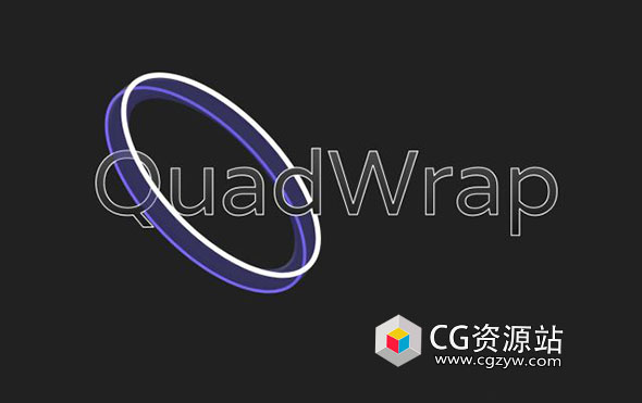 Blender重拓扑插件 Quadwrap V1.3 – Retopology Tool