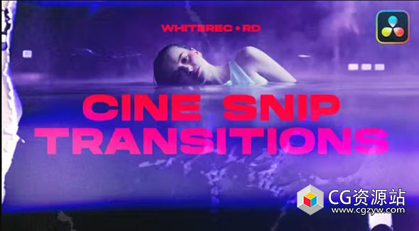 PR+达芬奇模板-15种复古胶片视频剪辑转场预设 Cine Snip Transitions