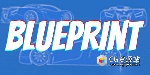 Blender蓝图线框设计图渲染插件 Blueprint Maker V2