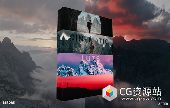 油管大神DB电影无人机专用D-Log模式LUT调色预设 Denis Barbas Cinematic Drone LUTs-图片1