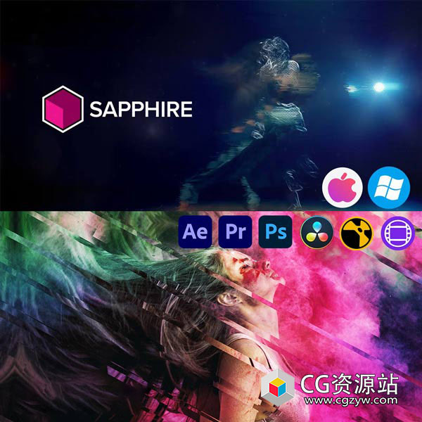 AE/PR/达芬奇蓝宝石视频特效转场插件BorisFX Sapphire 2026 V19.0.0 Adobe/OFX/PS/AVX  Win/Mac