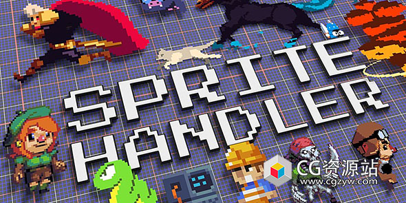 Blender精灵表创建粒子渲染插件 Spritehandler v2.0.7