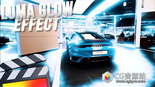 FCPX插件-8组亮度发光效果插件 Ryan Nangle – Luma Glow Effect