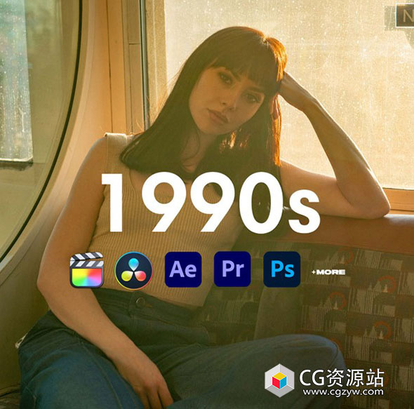 电影调色人像摄影LUT+LR调色预设 CINECOLOR 1990s