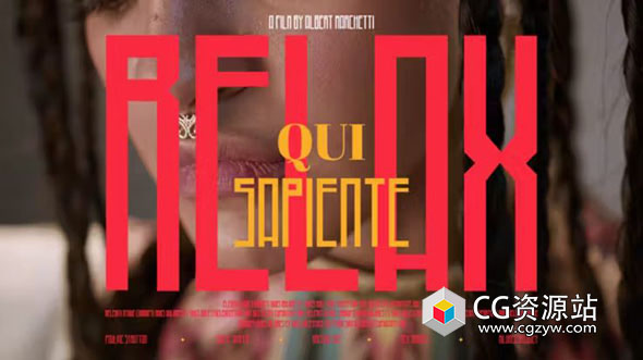 AE模板-纪录片电影场景设计文字标题宣传片头 Unique Movie Titles Pack