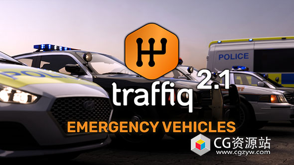 Blender汽车绑定飞机轮船路标交通工具模型预设 Car Library – Traffiq Car Models V2.2-图片1