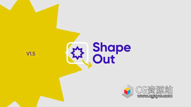 图形层动画AE脚本 Shape Out Toolkit v1.5.1 + 使用教程
